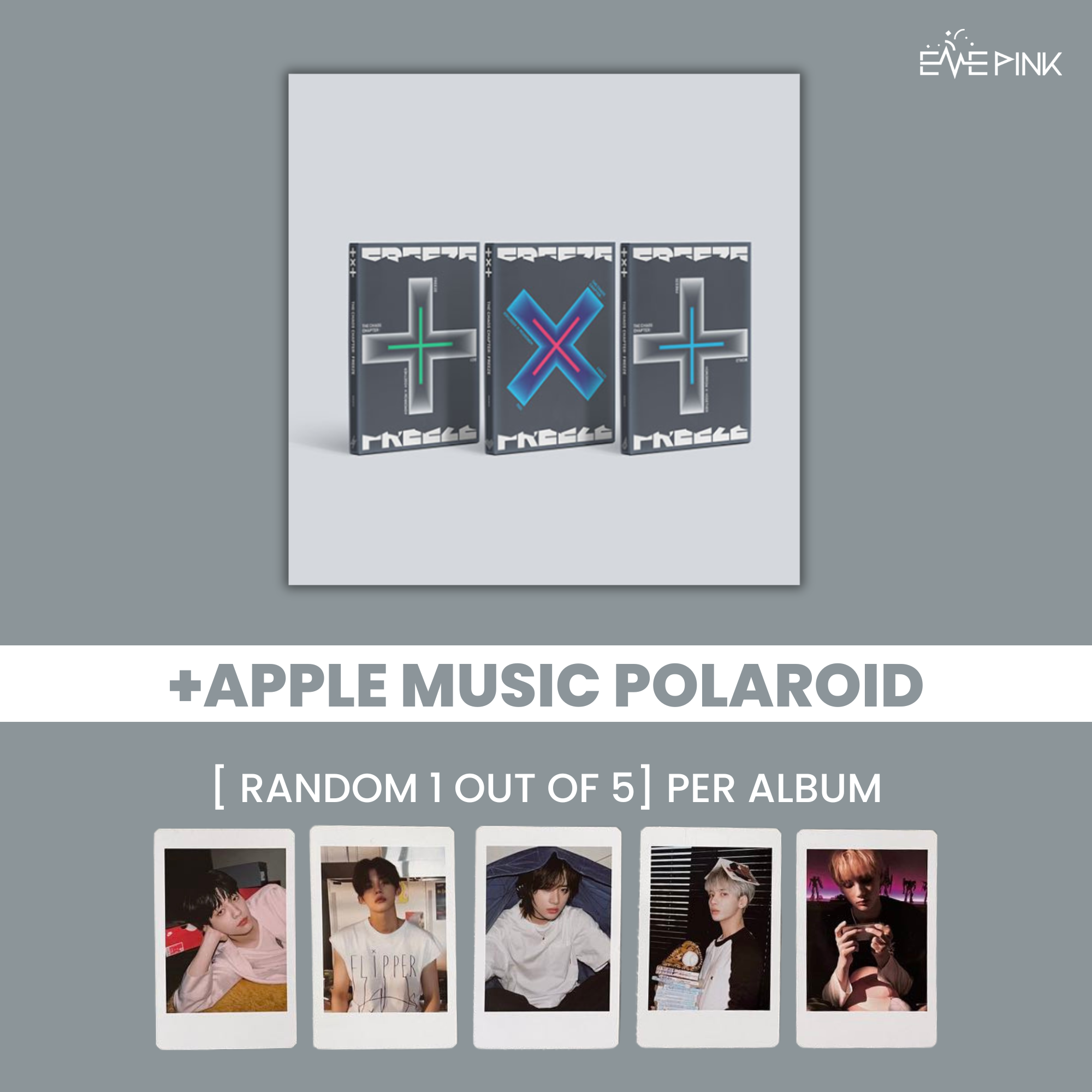 TXT (투모로우바이투게더) ALBUM - [THE CHAOS CHAPTER : FREEZE] (+