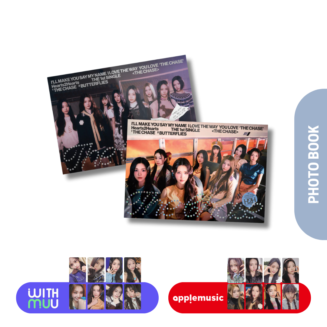 Hearts2Hearts 1ST SINGLE ALBUM - [The Chase] (Photo Book Ver