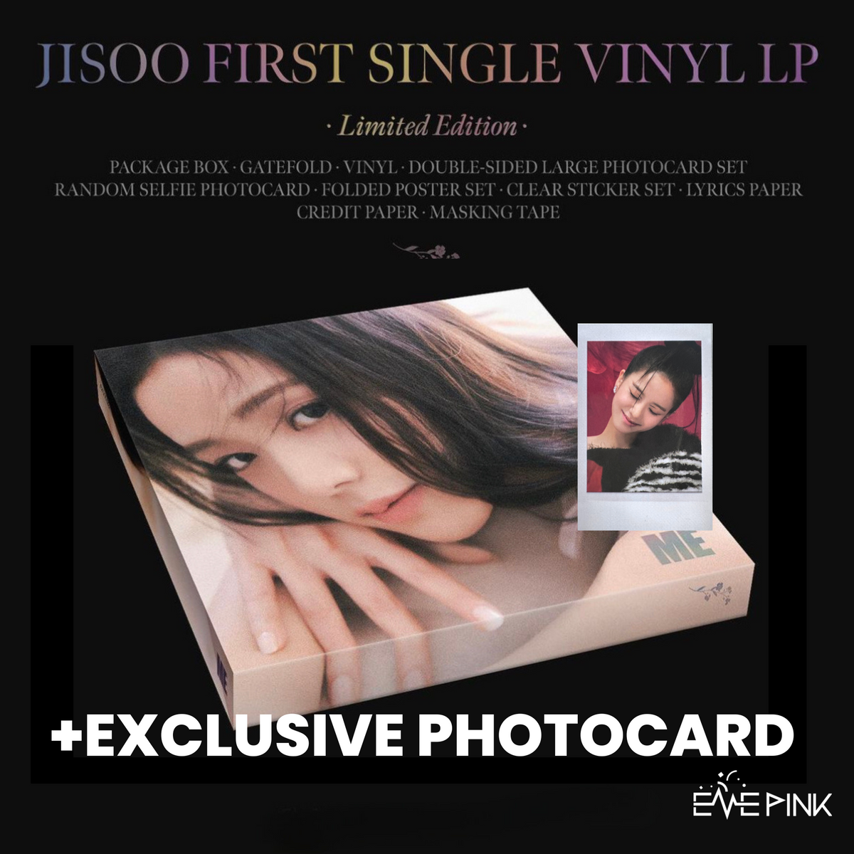 Jisoo first single Vinyl LP