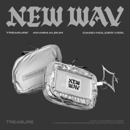 PRE-ORDER] TREASURE (트레저) 4th Mini Album - [NEW WAV] (CARD