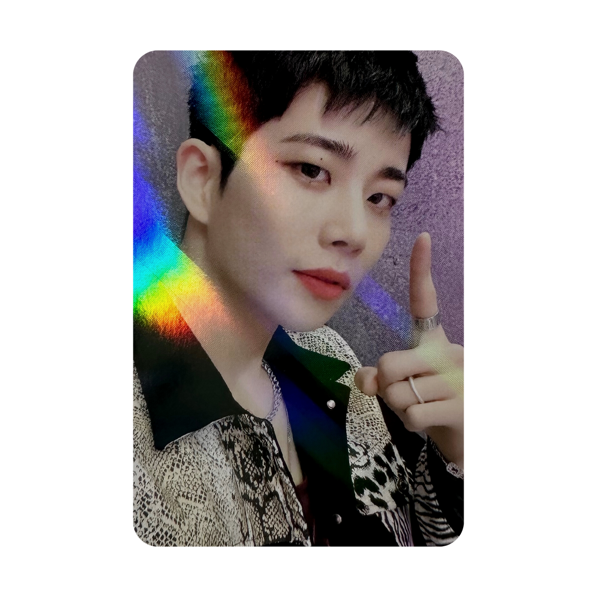 ASTRO (아스트로) [ALL YOURS] (OFFICIAL HOLOGRAPHIC PHOTOCARD) EVE PINK KPOP