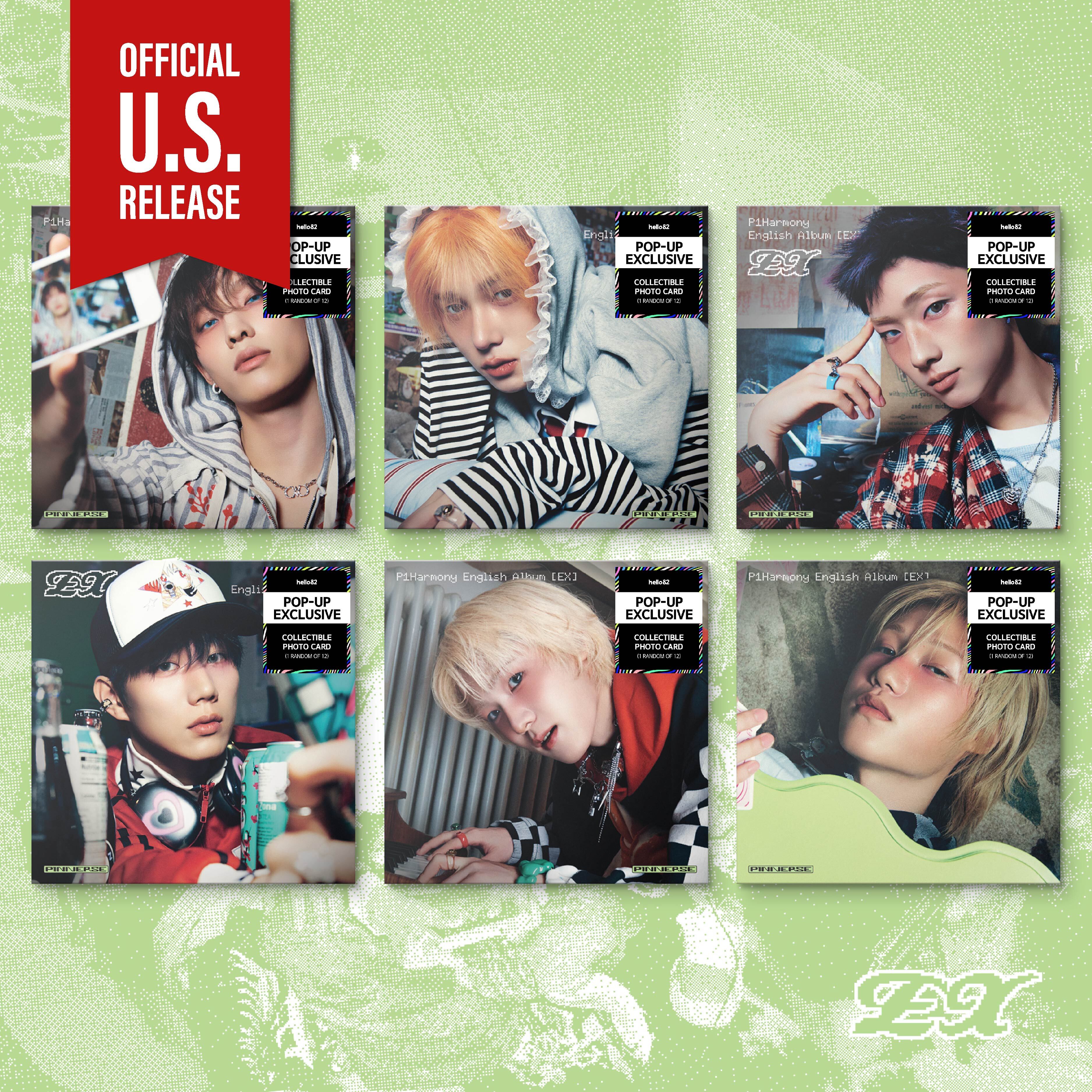 U.S. VER.) P1HARMONY (피원하모니) 1ST ENGLISH ALBUM - [EX