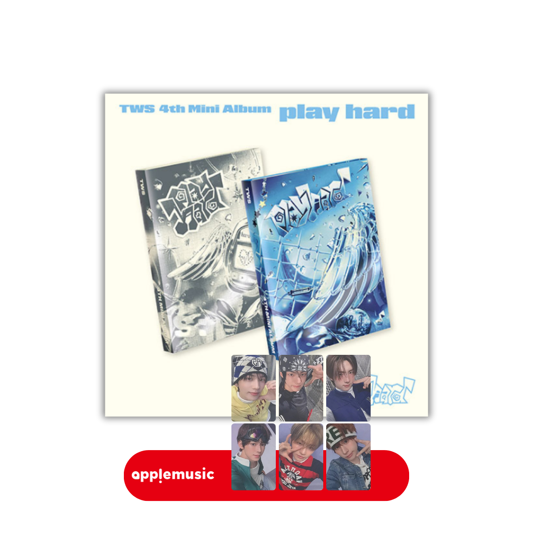 TWS Play Hard 4th Mini Album – 2 Versioni SET, Con Fotocard E Poster