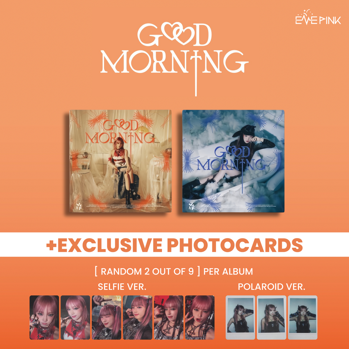 YENA (최예나) 3RD MINI ALBUM [GOOD MORNING] (+EXCLUSIVE PHOTOCARDS