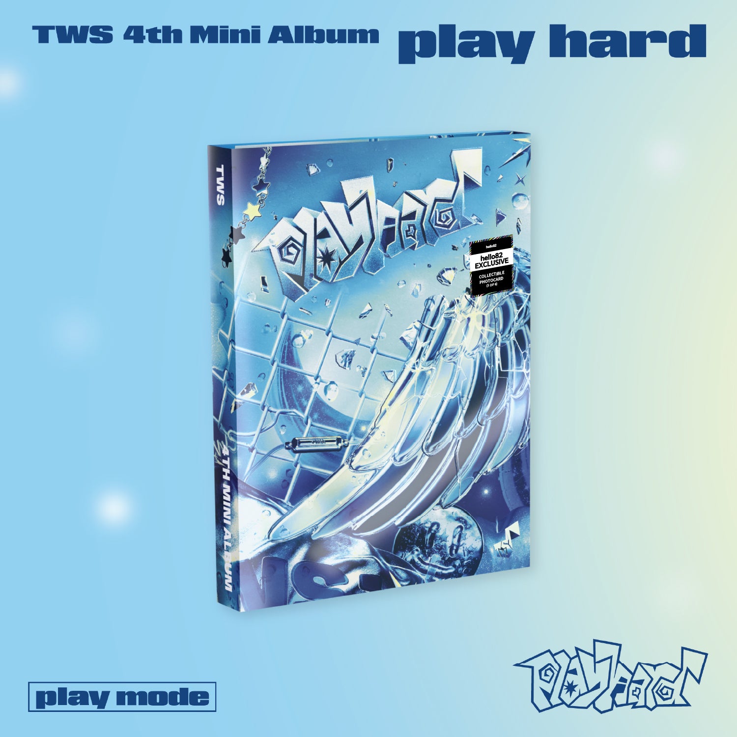 U.S. VER.) TWS (투어스) 4th Mini Album - [play hard] (PHOTOBOOK