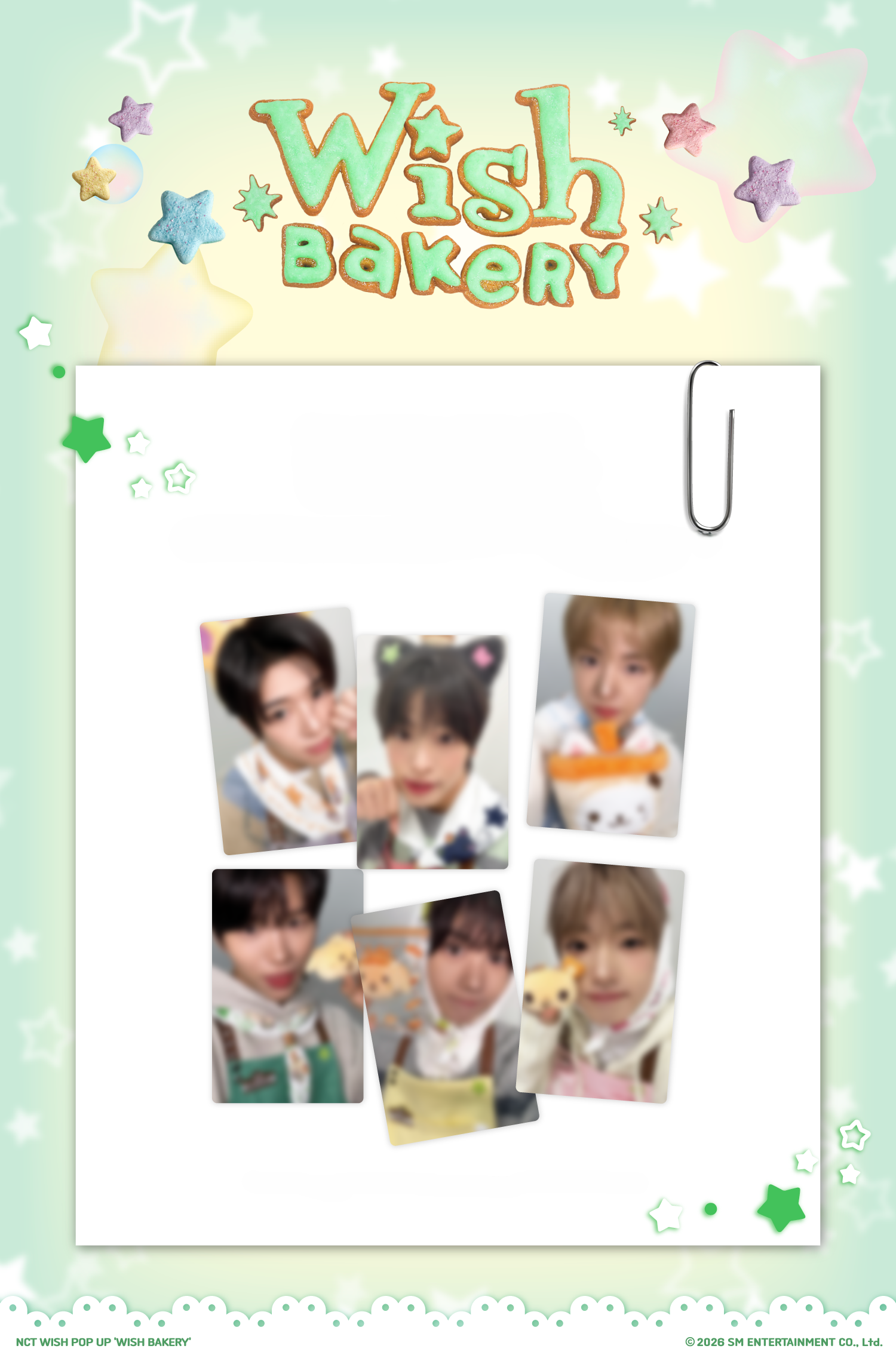 NCT WISH (엔씨티 위시) WISH BAKERY POP UP MD - [WICHU CUSHION NCT WISH (엔씨티 위시) WISH BAKERY POP UP MD - [WICHU CUSHION
