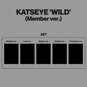 [PRE-ORDER] KATSEYE (캣츠아이) ALBUM - [WILD] (Member Ver. + EXCLUSIVE PHOTOCARD)