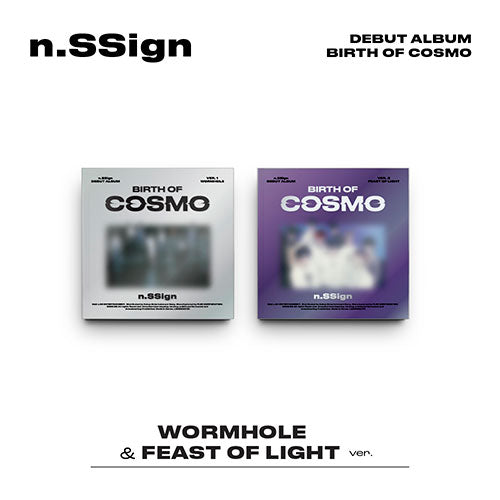 n.SSign (엔싸인) DEBUT ALBUM - [BIRTH OF COSMO] (WORMHOLE / FEAST OF LIGHT Ver.)