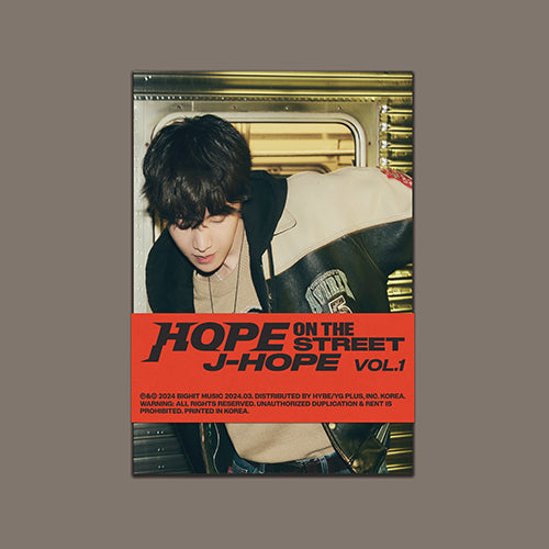 J-HOPE (BTS) ALBUM - [HOPE ON THE STREET VOL.1] (Weverse Albums ver.)