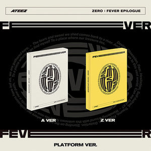 ATEEZ (에이티즈) ALBUM - [ZERO : FEVER EPILOGUE] (PLATFORM VER.)