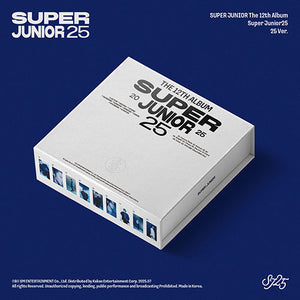 Super Junior (슈퍼주니어) 12th Album - [Super Junior25] (25 Ver.)