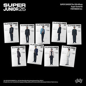 Super Junior (슈퍼주니어) 12th Album - [Super Junior25] (Photobook Ver.)