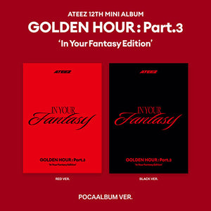ATEEZ (에이티즈) ALBUM - [GOLDEN HOUR : Part.3 ‘In Your Fantasy Edition’] (POCAALBUM VER.)