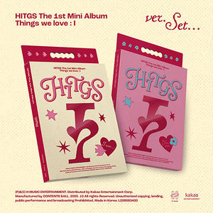HITGS (힛지스) 1st Mini Album - [Things we love : I]