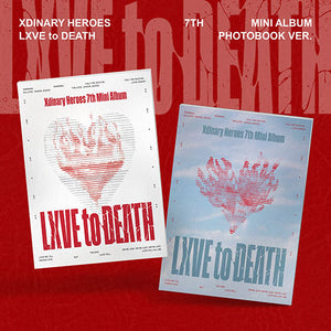 XDINARY HEROES (엑스디너리 히어로즈) ALBUM - [LXVE to DEATH] - EVE PINK K-POP