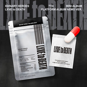 XDINARY HEROES (엑스디너리 히어로즈) ALBUM - [LXVE to DEATH] (Platform Album Nemo Ver.) - EVE PINK K-POP