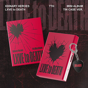 XDINARY HEROES (엑스디너리 히어로즈) ALBUM - [LXVE to DEATH] (Tin Case Ver.)