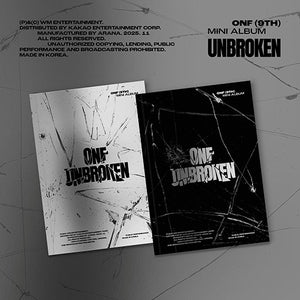 ONF (온앤오프) 9th Mini Album - [UNBROKEN]