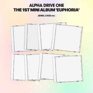 [PRE-ORDER] ALPHA DRIVE ONE 1st Mini Album - [EUPHORIA] (JEWEL CASE ver.)