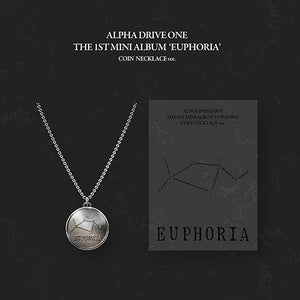 [PRE-ORDER] ALPHA DRIVE ONE 1st Mini Album - [EUPHORIA] (COIN NECKLACE ver.)