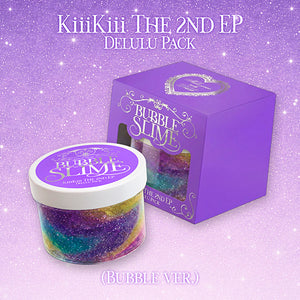 KiiiKiii (키키) The 2nd EP Album - [Delulu Pack] (Bubble Ver.)