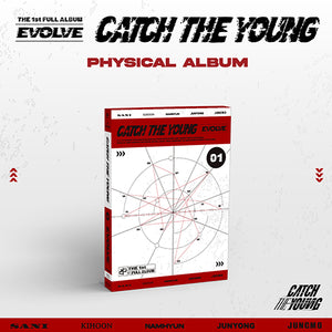 Catch The Young (캐치더영) 1st Album - [EVOLVE] - EVE PINK K-POP
