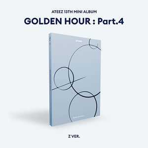 [PRE-ORDER] (KOR VER.) ATEEZ (에이티즈) 13TH MINI ALBUM - [GOLDEN HOUR : Part.4] (PHOTOBOOK VER.) - EVE PINK K-POP