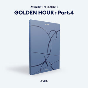 [PRE-ORDER] (KOR VER.) ATEEZ (에이티즈) 13TH MINI ALBUM - [GOLDEN HOUR : Part.4] (PHOTOBOOK VER.) - EVE PINK K-POP