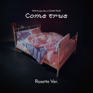 POW (파우) Single Album - [COME TRUE] (Rosette Ver.) - EVE PINK K-POP