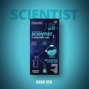 [PRE-ORDER] ENHYPEN (엔하이픈) - [WORLD COUPON CARD COLLECTION] (Scientist Basic Ver.) - EVE PINK K-POP