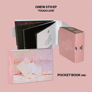 [PRE-ORDER] ONEW (온유) 5TH MINI ALBUM - [Tough Love] (POCKET BOOK Ver. + EXCLUSIVE PHOTOCARD) - EVE PINK K-POP
