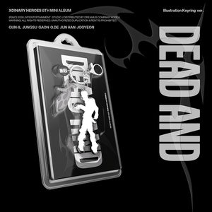Xdinary-Heroes (엑스디너리 히어로즈) 8th Mini Album - [DEAD AND] (Illustration Keyring Ver.) - EVE PINK K-POP