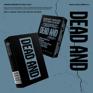 Xdinary-Heroes (엑스디너리 히어로즈) 8th Mini Album - [DEAD AND] (Platform Album NEMO Ver.) - EVE PINK K-POP
