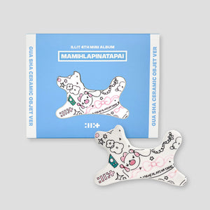 [PRE-ORDER] ILLIT (아일릿) 4th Mini Album - [MAMIHLAPINATAPAI] (Gua Sha Ceramic Objet ver.) - EVE PINK K-POP