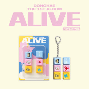 DONGHAE (동해) The 1st Album - [ALIVE] (Keycap Ver.) - EVE PINK K-POP
