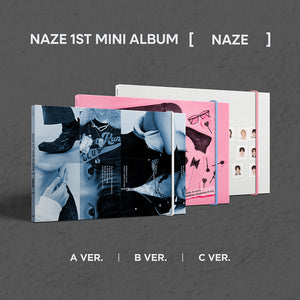 NAZE (네이즈) 1ST MINI ALBUM - [NAZE] - EVE PINK K-POP