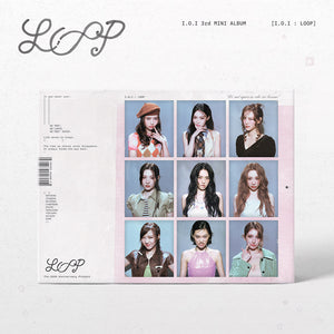 [PRE-ORDER] I.O.I (아이오아이) 3rd Mini Album - [I.O.I : LOOP] - EVE PINK K-POP