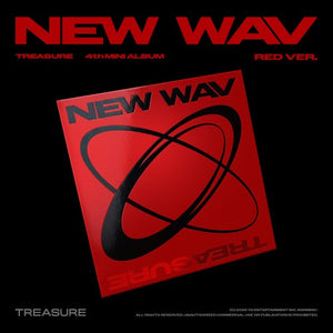TREASURE (트레저) 4th Mini Album - [NEW WAV] - EVE PINK K-POP