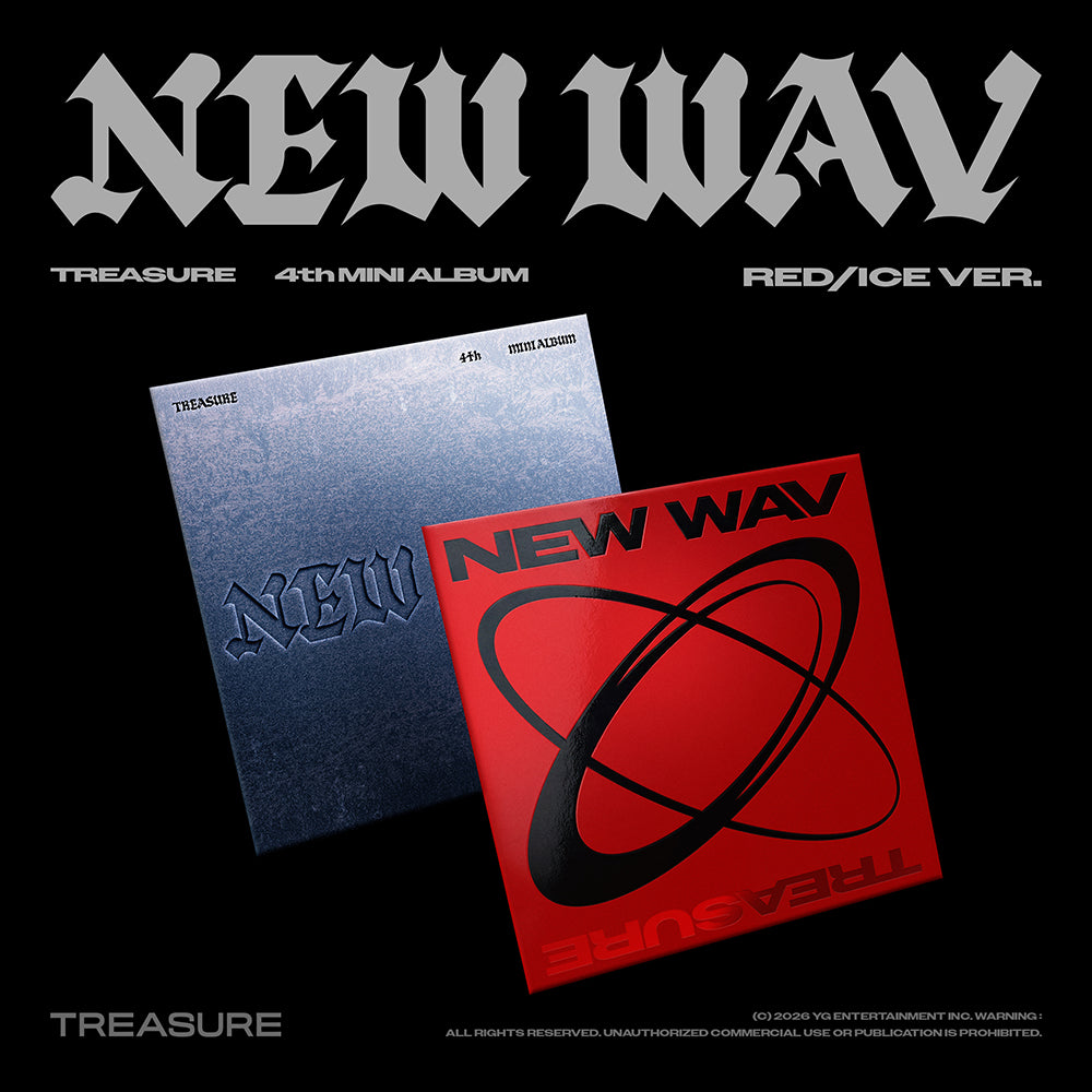 [PRE-ORDER] TREASURE (트레저) 4th Mini Album - [NEW WAV]