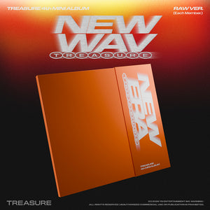 TREASURE (트레저) 4th Mini Album - [NEW WAV] (RAW VER.) - EVE PINK K-POP