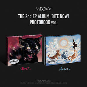 MEOVV (미야오) The 2nd EP Album - [BITE NOW] (PHOTOBOOK ver.) - EVE PINK K-POP