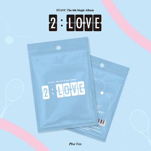 [PRE-ORDER] STAYC (스테이씨) 6th Single Album - [2:LOVE] (PLVE ver.) - EVE PINK K-POP