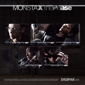 (KOR VER.) MONSTA X (몬스타엑스) EP Album - [The Phase] (DIGIPAK ver.)