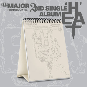 [PRE-ORDER] (KOR VER) 82MAJOR (82메이저) 2nd Single Album - [HEAT] (PHOTOBOOK ver.)