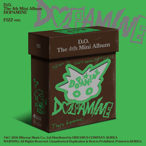 [PRE-ORDER] D.O. (도경수) The 4th Mini Album - [DOPAMINE] (FIZZ ver.)