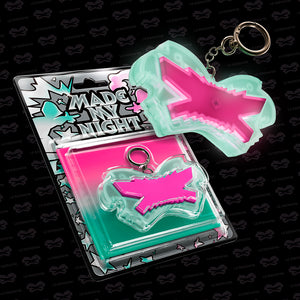 [PRE-ORDER] LE SSERAFIM (르세라핌) - 2nd Single Album [MADE MY NIGHT] (GLOW CLICKER KEYCHAIN Ver.)
