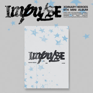 [PRE-ORDER] Xdinary Heroes (엑스디너리 히어로즈) 9th Mini Album - [IMPULSE] (Postcard Book Ver. + EXCLUSIVE PHOTOCARD)