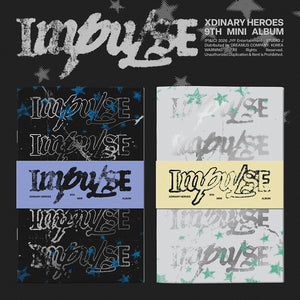 [PRE-ORDER] Xdinary Heroes (엑스디너리 히어로즈) 9th Mini Album - [IMPULSE] (BACKSTAGE / Band of Outsiders Ver.)