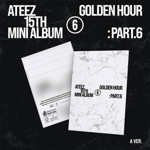 [PRE-ORDER] (KOR VER.) ATEEZ (에이티즈) 15th Mini Album - [GOLDEN HOUR : PART.6] (POCAALBUM VER.)