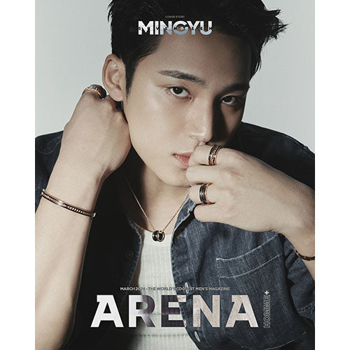 ARENA HOMME+ (아레나 옴므 플러스) - MARCH 2024 [COVER: MINGYU (SVT)]